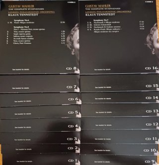 Mahler - Sinfonías Completas - Tennstedt - 16 CD