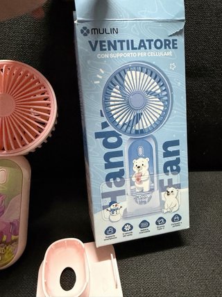Mini ventilatore elettrico MULIN unicorn per baby