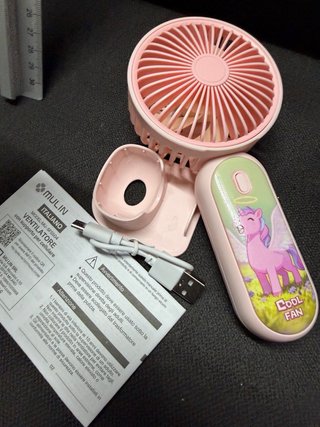Mini ventilatore elettrico MULIN unicorn per baby