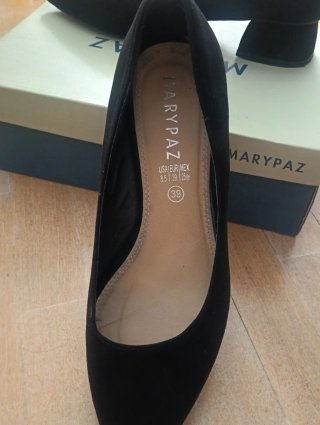 Zapatos de tacón Marypaz negros talla 39