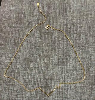 Gargantilla dorada mujer