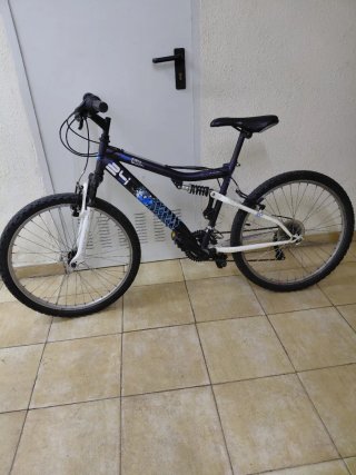 Bicicleta Montaña 24 Doble Suspensión