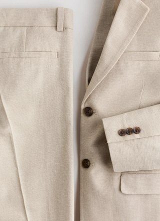 Traje adolescente beige talla 164