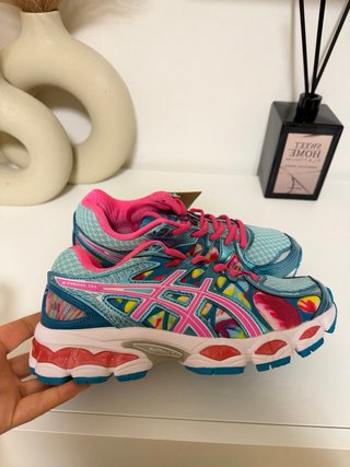 Asics Gel Nimbus Sneakers Blu/Rosa
