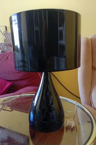 Lámpara VIBIA Jazz sobremesa Negra