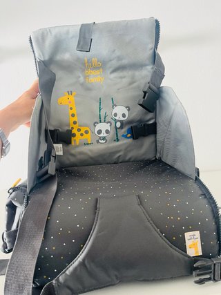 Trona portátil para viajes con animalitos