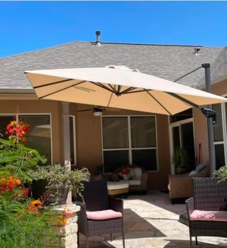 Sombrilla Terraza PURPLE LEAF 2.5x2.5m