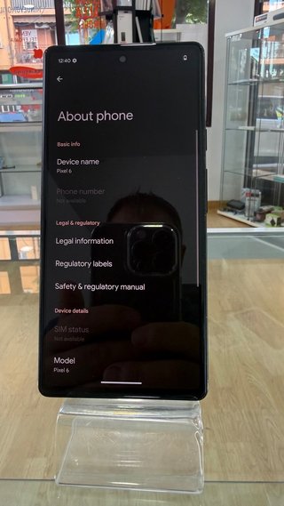 Google Pixel 6A Negro 128GB 5G