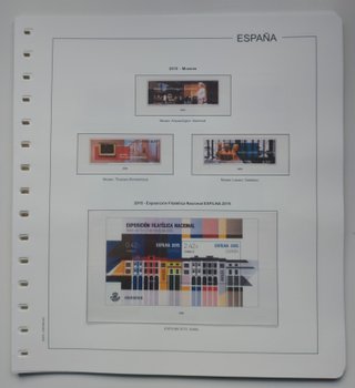 SUPLEMENTO EDIFIL 2015 SELLOS ESPAÑA ESTCH.TRANSP.