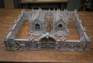 Pack Terreno Wargame Cementerio para Warhammer