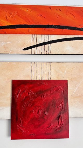 Cuadro moderno lienzo japonés abstracto