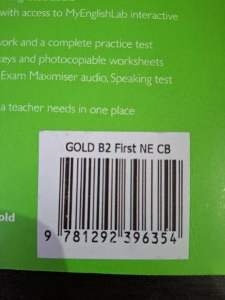 Gold B2 First