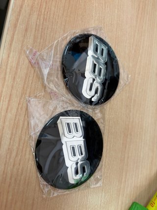 Emblemas BBS Tapas Llantas Bujes (2 unidades)