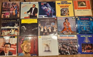 Lote 15 Vinilos Ópera y Clásica