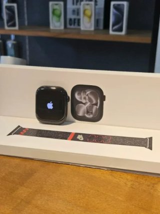 APPLE WATCH SERIES 11 46MM GPS JETBLACK BATE. 100%
