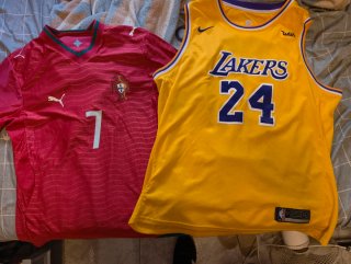 Camiseta Puma Portugal Talla XL y Lackers de 2xl