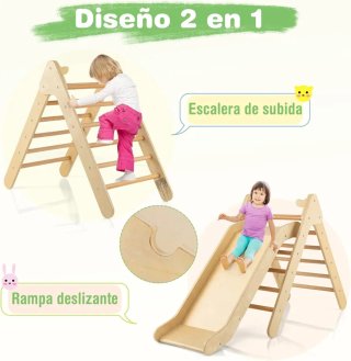 COSTWAY 2 en 1 Juego de Escalada