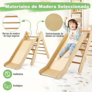 COSTWAY 2 en 1 Juego de Escalada