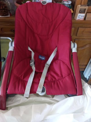 Hamaca bebé Chicco roja