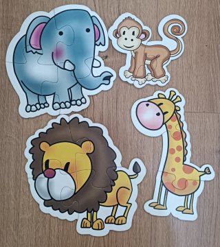 Lote 7 Puzzles Bebé Fisher-Price, Thomas, Peppa, B