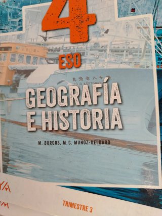 Geografía e historia 4to de la ESO