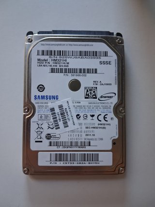 Disco Duro Samsung 320GB HM321HI 2'5