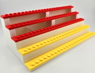 Expositor Lego Mini Figuras con almacenamiento.