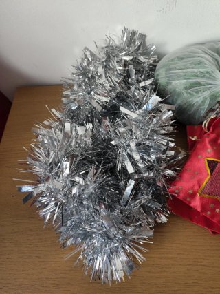 Accesorios árbol de Navidad.