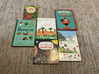 Lote de seis libros infantiles