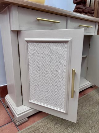 Mueble recibidor restaurado