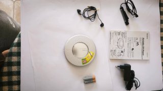 Sony CD Walkman D-EJ785 Plata/Blanco