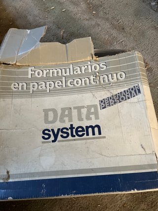 Papel continuo DATA system