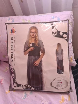 Disfraz Novia Espíritu Talla 5-6