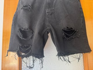 Pantalón tejano corto hombre talla 40