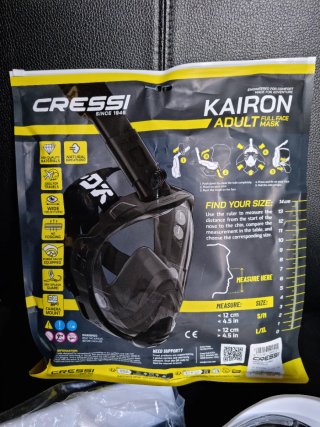 Maschera integrale Cressi Kairon L/XL