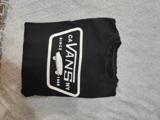 Sudadera Vans Negra Talla S