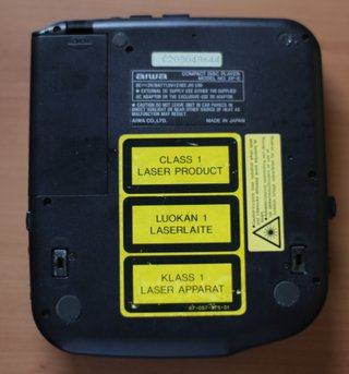 Reproductor CD Aiwa XP-6 1 BIT Digital, probado ok