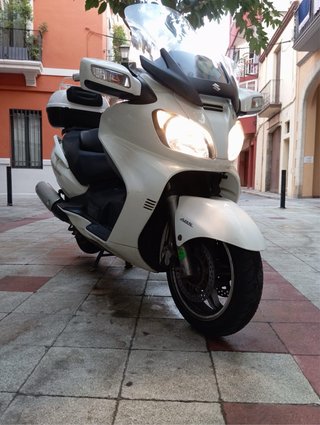 Suzuki Burgman 650 2010 Blanca