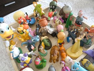 Lote Figuras Variadas Dibujos Animados