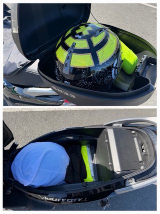 Kymco Agility City 125 Negra