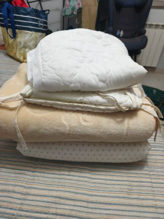 Colcha, manta y funda impermeable