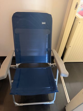 Silla de playa Aktive plegable