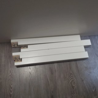 Mesa extensible Ikea Laneberg blanca