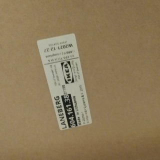 Mesa extensible Ikea Laneberg blanca