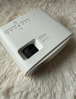 Proyector LED Portátil HDMI Keystone Blanco