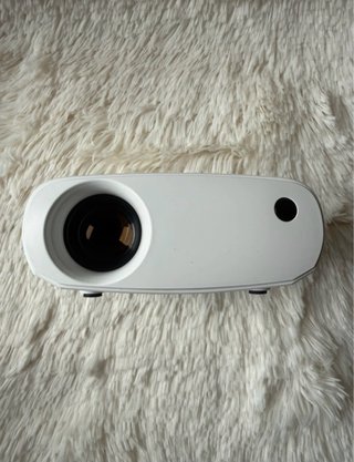 Proyector LED Portátil HDMI Keystone Blanco