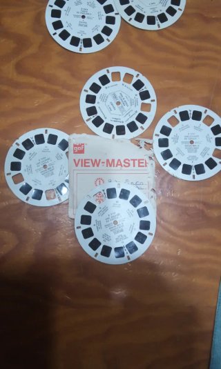 Lote Antiguo View-Master Diapositivas