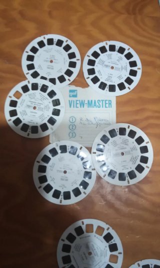Lote Antiguo View-Master Diapositivas