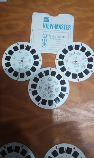 Lote Antiguo View-Master Diapositivas