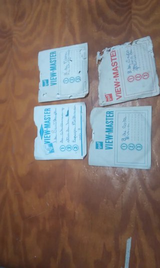Lote Antiguo View-Master Diapositivas